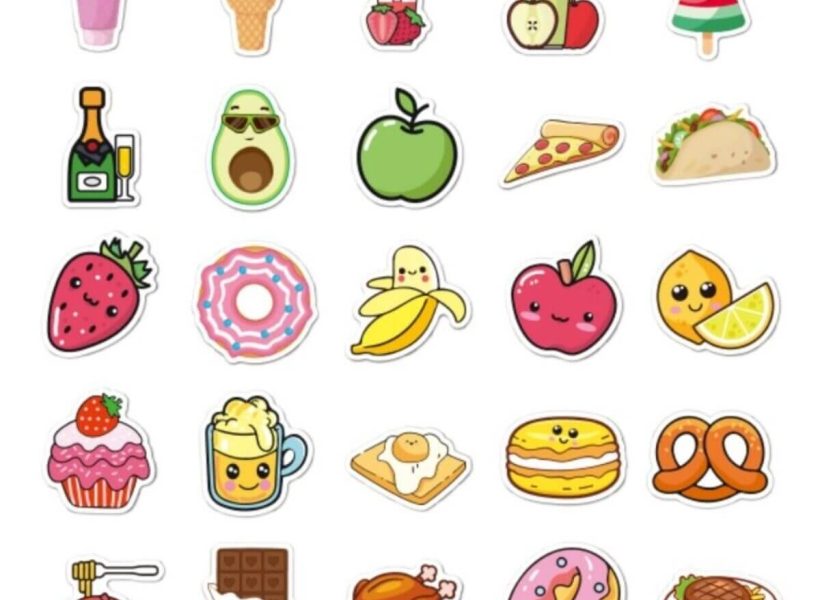 Lựa chọn sticker cute food theo phong cách cá nhân